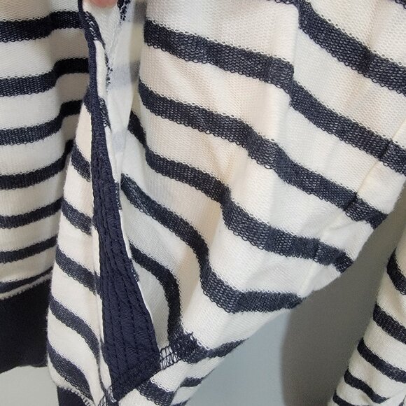 Tommy Hilfiger Hooded Sweatshirt Red White Blue American Nylon Hood S/P EUC - Picture 4 of 9